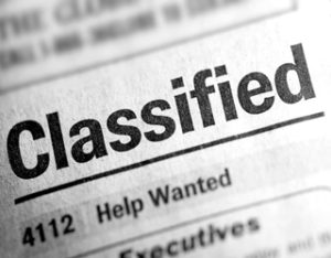 classified advertising