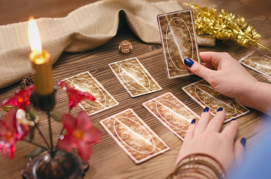 Tarot card reading